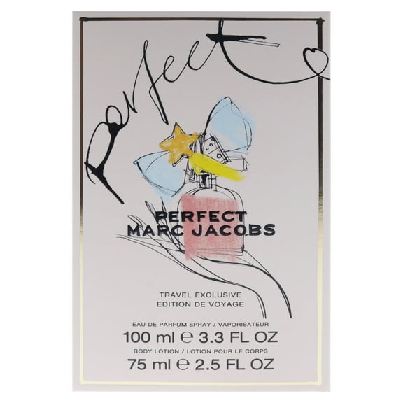 Marc Jacobs Marc Jacobs Perfect , 2 Pc Gift Set 3.3oz EDP Spray, 2.5oz Body Lotion