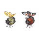 thumbnail image 1 of Luces Led Metal Exterior Jardín Insectos () Amarillo, 1 of 6