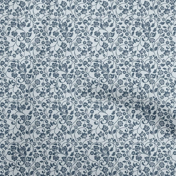 oneOone Viscose Chiffon Light Gray Fabric Asian Block Sewing Fabric By The Yard Printed Diy Clothing Sewing Supplies 42 Inch Wide