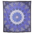 thumbnail image 2 of Oussum Boho Mandala Tapestry Cotton Queen Size Geometric Print Wall Tapestries for Home Dorm Decor, 2 of 3