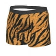 thumbnail image 3 of Tiger Stripe Pattern Underwear Men Sexy Printed Animal Texture Boxer Shorts Panties Briefs Breathbale Underpants, 3 of 6