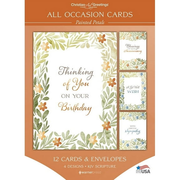 Boxed Cards - All Occasion - Painted Petals (Other)