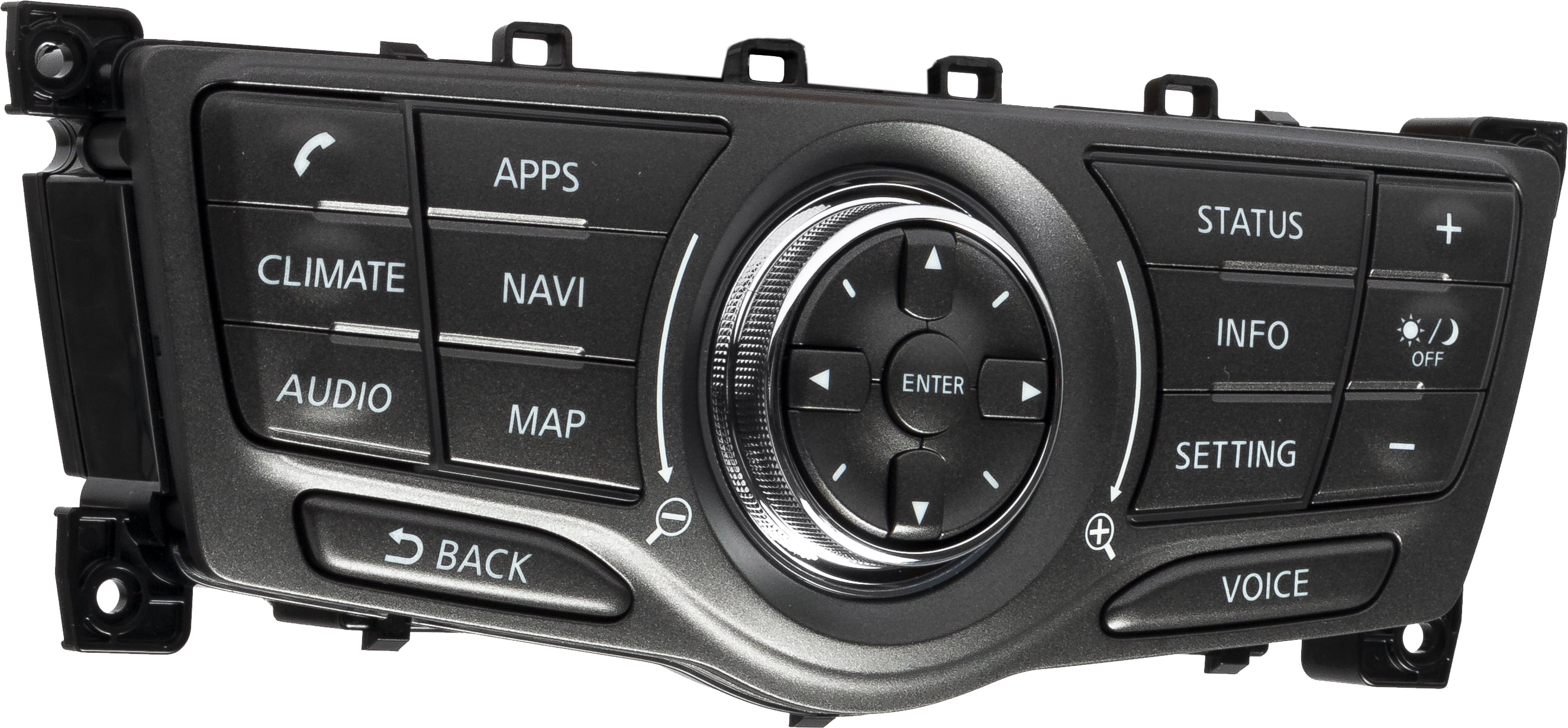 2017-2018 Nissan Pathfinder Audio Climate Navigation Control Panel 9PJ1A-210261