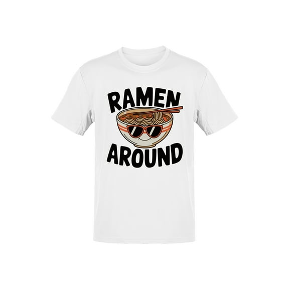 Cool Ramen Noodles Bowl Fun Men's T-shirt