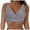 White, variant on Bikini Tops for Women Twist Front Ruched Bathing Suit Adjustable Crisscross Back Cropped Tankini Swim Top Only