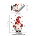 thumbnail image 3 of Valentine's Day Window Stickers with Dwarf Patterns, Removable Decals for Shop Doors and Home Decor, Easy Apply Vinyl Clings(Multicolor), 3 of 6
