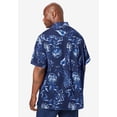 thumbnail image 2 of KingSize Men's Big & Tall Short-Sleeve Linen Shirt, 2 of 6