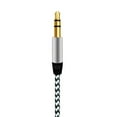 thumbnail image 4 of Colorful Braided Wire Metal 3.5mm Male to Male AUX Car Audio Recording Cable, 4 of 7