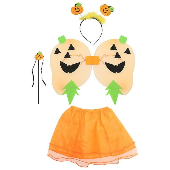 Conjunto de disfraz de Halloween Allinless para niños 4 piezas