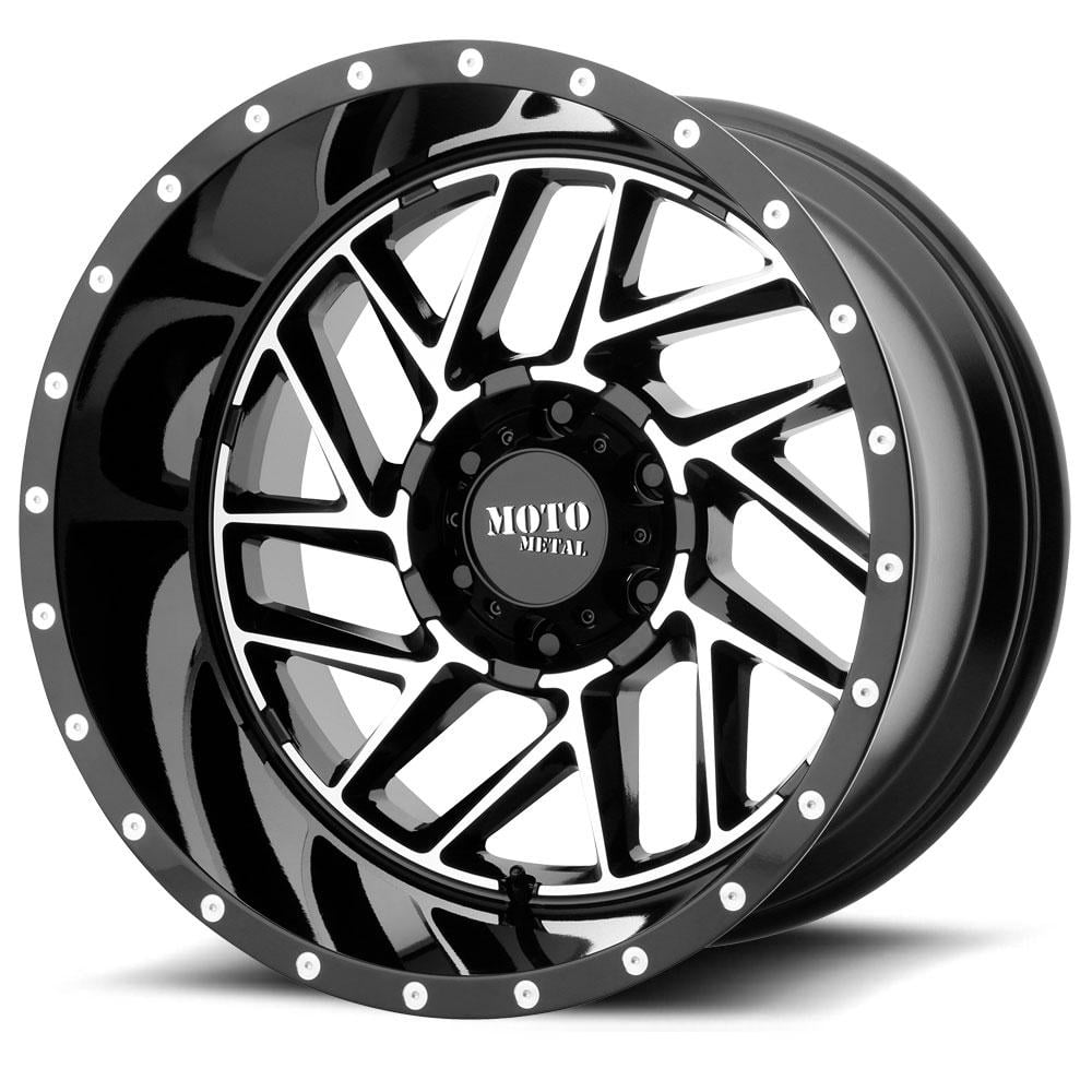Moto Metal MO985 Breakout 16x8 Wheel with 6x5.5 Bolt Pattern Black