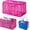 hot pink, variant on Organizer Inserts for Bogg Bag Accessories - Lightweight Mesh Divider Pouch for Easy Organization, Perfect for the X Large Bogg Bags and Beach Totes