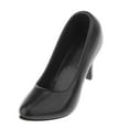 thumbnail image 2 of 1:6 Scale Pointy Toe High Heel Pump for 12'' HT OB Black, 2 of 8