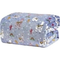 thumbnail image 3 of Décor&More Whimsy Collection Microplush Throw Blanket (50" x 60") - Llama Llama, 3 of 5