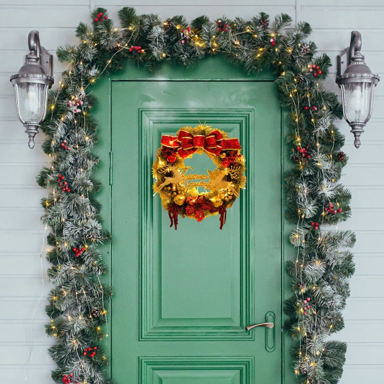 white christmas dresses Christmas Present Foil Door Decoration Amscan main image 0
