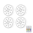 thumbnail image 3 of CNKOO Submersible LED Lights  Underwater Pool Light 13 RGB Color Changing  Waterproof with RF Remote  Magnetic/Battery Operated Shower Light for Spa/Hot Tub/Bathtub/Pond/Vase/Aquarium/Flo, 3 of 9
