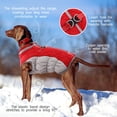 thumbnail image 4 of Abrigo para perro FUAMEY, chaqueta de invierno impermeable a prueba de viento, color rojo L, 4 of 7