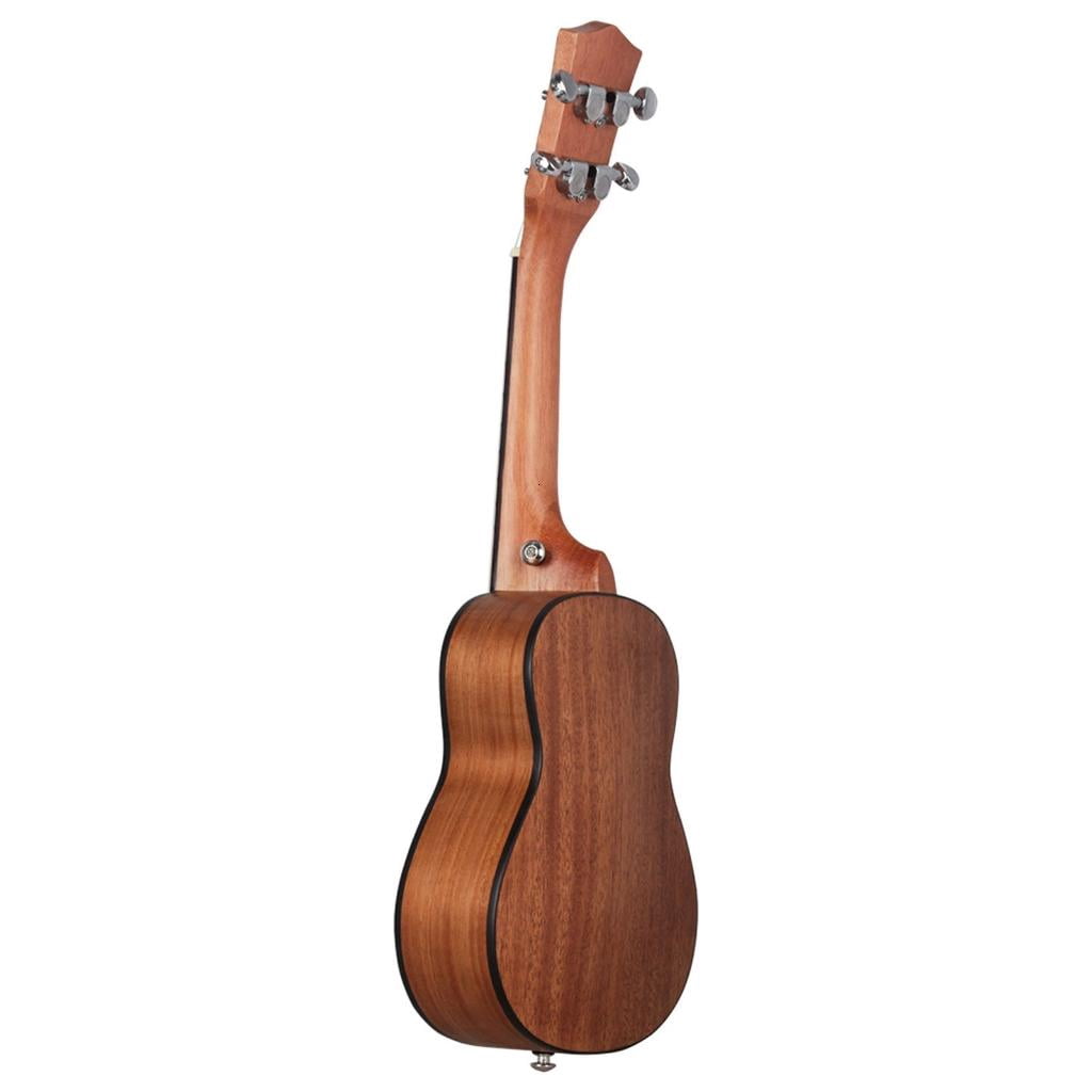 hejhncii 21 Inch Wood Ukulele Guitar Soprano 4 Strings Musical Instruments Educational