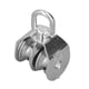 thumbnail image 1 of Bloque De Polea, Polea De Doble Rueda Anticorrosión Resistente A La Oxidación Para Yates Para Lanchas Rápidas Cergrey Double Wheel Pulley, 1 of 8