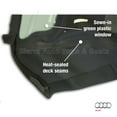 thumbnail image 5 of Sierra Auto Tops Convertible Top Replacement for Audi Cabrio 1992-1998, Twill Grain Vinyl, Blue, 5 of 7