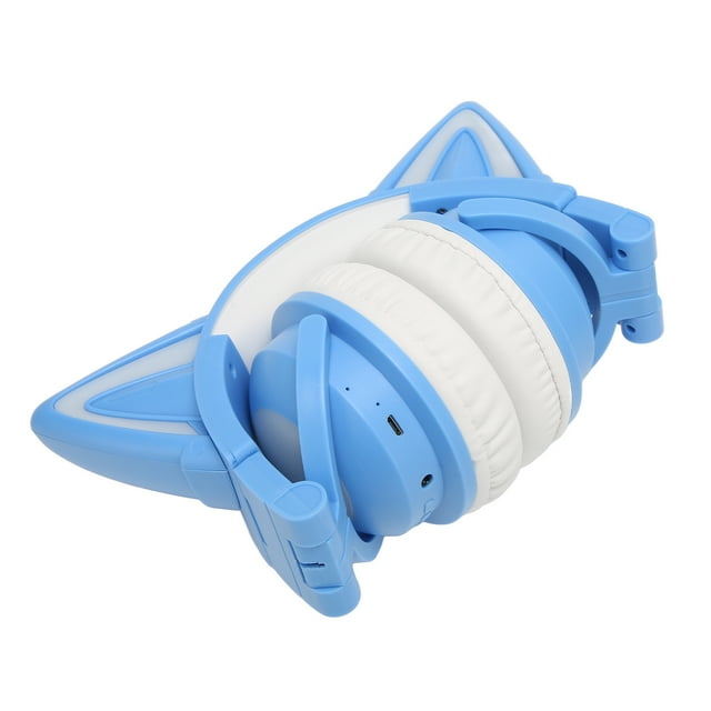 Cat Ear Headset Stereo Cute with Built in Mic Kids Headset