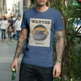 thumbnail image 2 of Fandom Republic Wanted Poster T-Shirt - Large Navy Heather, 2 of 4