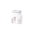 thumbnail image 1 of Cateissary Soporte para cepillo de Montado en la pared Sin perforación Dispensador automático de de Ranura Fácil de Juegos de accesorios de baño Gris, 1 of 6