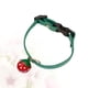 thumbnail image 2 of Bell Collar para mascotas Collar para mascotas con fresas Suministros creativos para mascotas para gatos y perros (Verde, Talla XS), 2 of 6