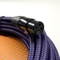 thumbnail image 3 of MORRISON Cable para Micrófono XLR de 10 metros Color Púrpura MRS-10M-MWC-PUA MORRISON, 3 of 4