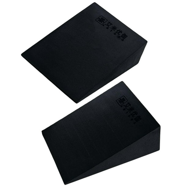 Eva Yoga Wedge Blocks, 19.7 Inch Foam Pilates Block Wedge Shape, Improve  The Lower Leg Strength, For Wrist And Lower Back Support, Leg, Ankle, And