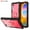 Black/Rose, variant on for LG Velvet Case with Hidden Bracket Rugged Heavy Duty Protective [Hard PC Back + Silicone Bumper] Shokcproof Anti-drop Tri-layer Hybird Shell For LG Velvet 5G 2020 LM-G900, Gray/Rose Gold