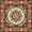 A Multicolor Red Green, variant on jejeloiu Warm Mandala Queen Comforter Set For Men Women,Boho Floral Comforter Sets Queen,Multicolor Red Green,Light Gray Reversible,3 Pieces,1 Comforter and 2 Pillowcases