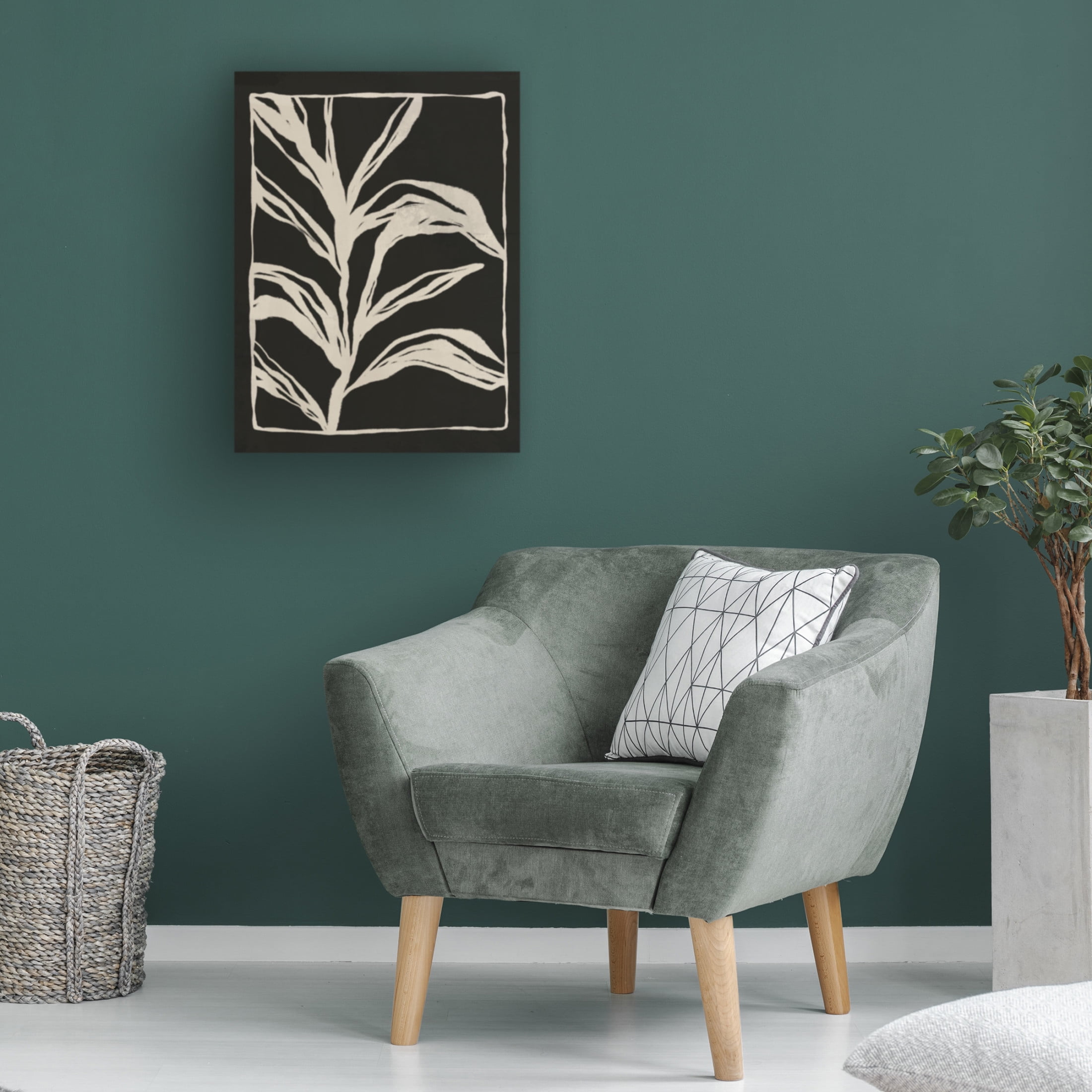 Canvas Wall Art - LivinLi 'Garden' Wall Art for Living Room, Bedroom, or Office Décor by Trademark Fine Art - 18 x 24 Inches