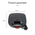 thumbnail image 5 of 750W Sandwich Maker, Panini Press Grill, Nonstick Panini Sandwich Maker Double Sided Indoor Grill Sandwich Toaster for Cooking Baking(US Plug 110V), 5 of 5