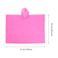 thumbnail image 2 of Gongc 2 pcs Adult Rain Ponchos Reusable Rain Ponchos Portable Raincoat with Hoods for Outdoor, 2 of 5