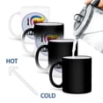 thumbnail image 4 of 3drose, Cute Girly Heart Star Clouds I Dream of Teaching, 11oz Magic Transforming Mug, 4 of 7