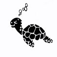 thumbnail image 2 of Walbest Universal Car SUV Truck Vehicle "Cute Sea Turtle" Sticker Decoration, 2 of 6