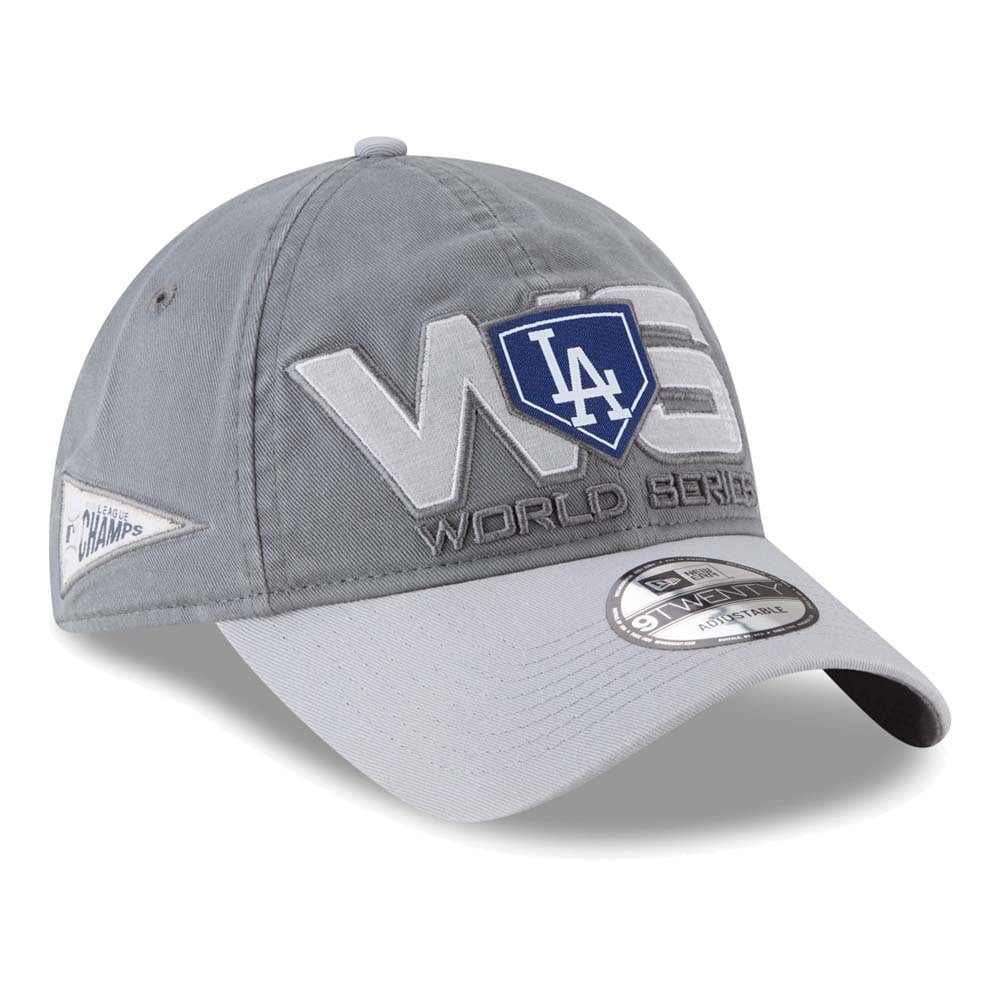 Men's New Era Gray Los Angeles Dodgers 