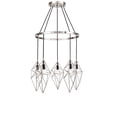 thumbnail image 7 of Woodbridge Lighting Lanning 5-Light Metal Chandelier in Satin Nickel, 7 of 7