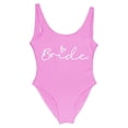 thumbnail image 3 of S-3xl Gold Print Team Bride One-piece Swimsuit Squad Women Swimwear Bachelorette Party Swimsuit Summer Beatchwear Bathing Suit, 3 of 3