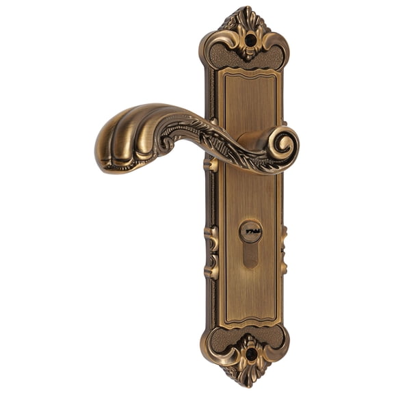 European Style Door Lock, Door Lock With Handles, Door Lock with Keys for Either Right-hand or Left-hand Doors
