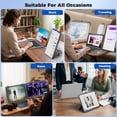 thumbnail image 7 of SIAVIALA Laptop Screen Extender 15.6 Inch - FHD 1080P Portable Monitor, 3-in-1 Detachable Clampable Dual Screen for 13-17.3" Laptops, External Display Splitter for Windows Mac Android Chrome, 7 of 7