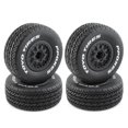 thumbnail image 1 of 4pcs 112mm 1/10 Short Course Truck Tire Tyres Wheel With 12mm Hex For Traxxas Slash Arrma Senton Vk, 1 of 5