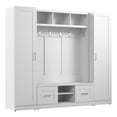 thumbnail image 1 of Hampton Heights Full Entryway Storage Set in White - Engineered Wood, 1 of 6