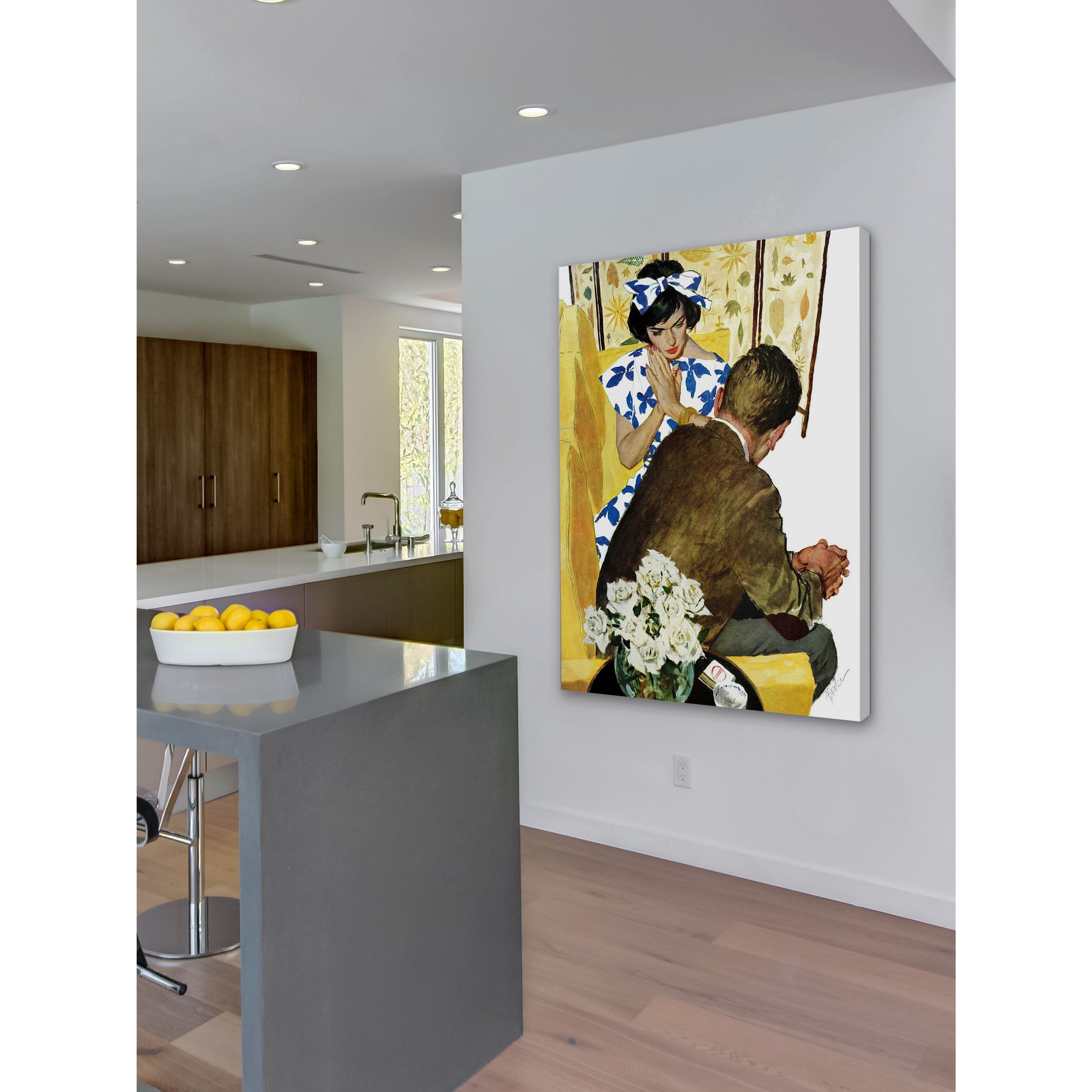 Marmont Hill "Playboy's Choice" by Joseph Bowler Painting Print on Canvas