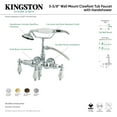 thumbnail image 2 of Kingston Brass CC21T5 3-38" Wall Mount Tub Filler CC21T5, 2 of 2