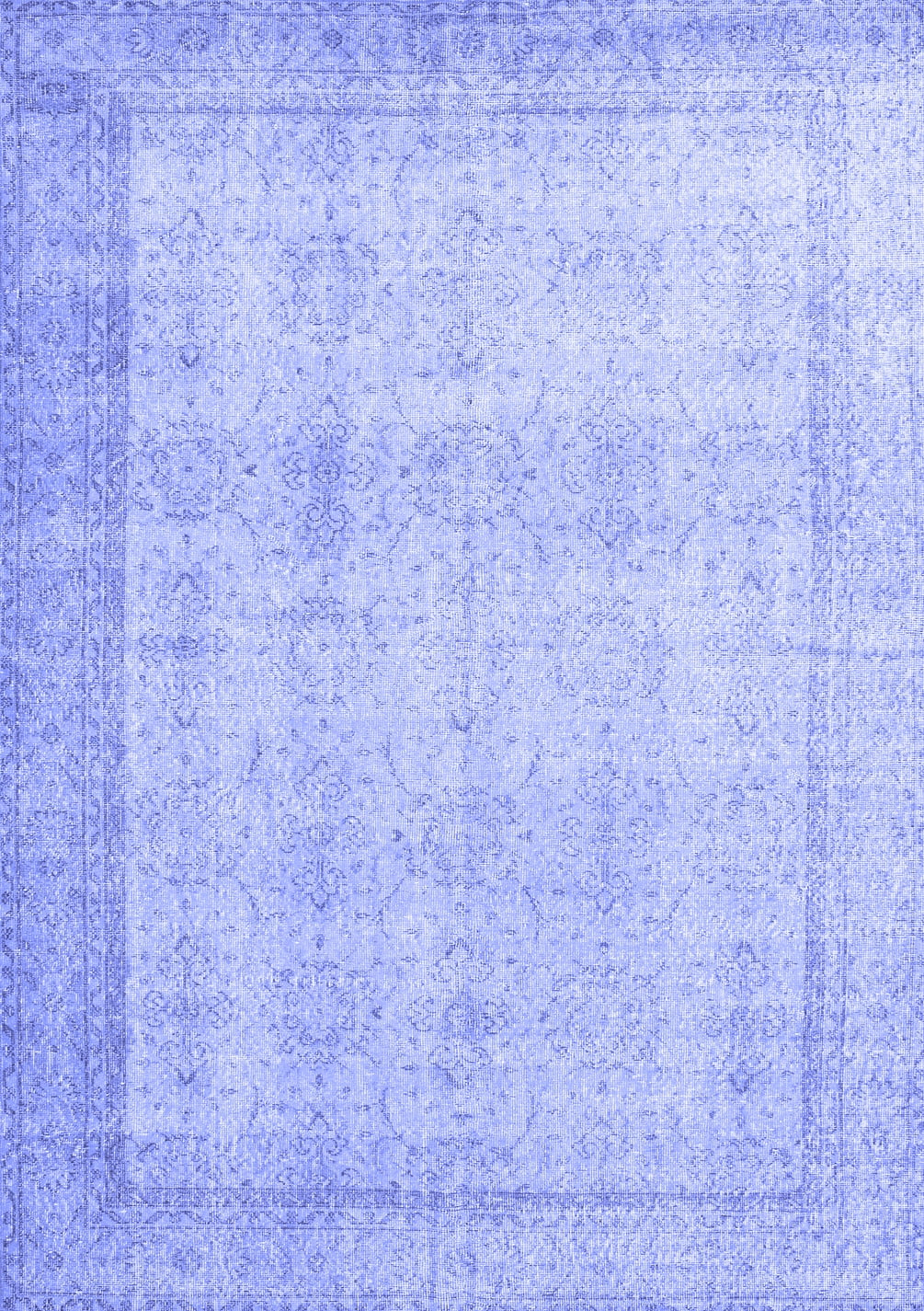Ahgly Company Indoor Rectangle Persian Blue Traditional Area Rugs, 2' x ...