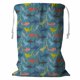 thumbnail image 1 of ABPHQTO Cesta de almacenaje con siluetas de tiburones Bolsa para la colada con cordón 60x80 cm, 1 of 3