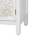 thumbnail image 6 of Bowery Hill Traditional White Finished Wood 2-Door Storage Cabinet, 6 of 10