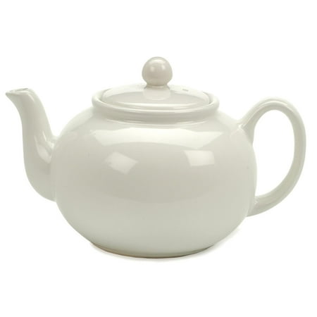Large Stoneware 6-Cup Teapot, Pink,Microwave and dishwasher safe, Our generously large 42-ounce capacity teapot is the perfect size for entertaining or.., By RSVP