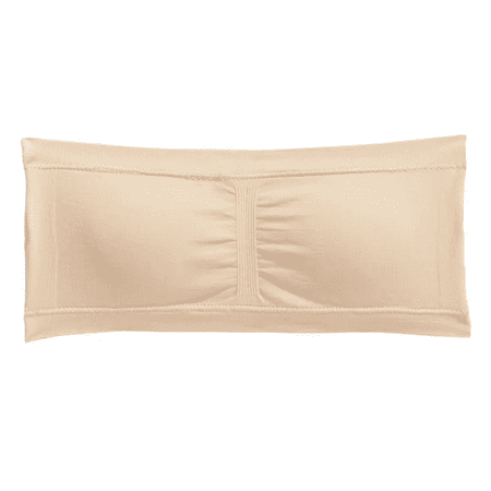 Maidenform NUDE Little Girls & Big Girls Seamless Bandeau Bra, US Large (10/12)